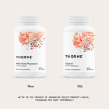 THORNE Chardon-Marie Phytosome — Étiquette claire avec ingrédients et certifications.