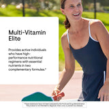 THORNE Multi-Vitamin Elite — étiquette ingrédients affichée pour vérifier les nutriments.