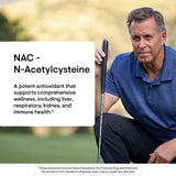 THORNE NAC – Capsules : facilité d'ingestion et intégration facile dans la routine.