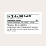 Gelules PharmaGABA-250 THORNE visibles, faciles a integrer dans la routine