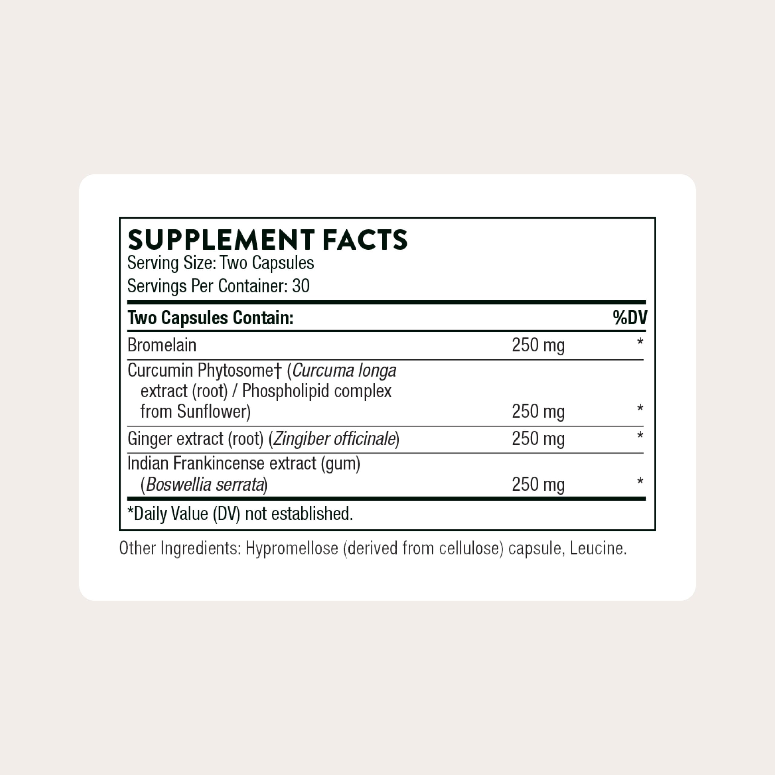 Thorne Phytoprofen bouteille – format pratique pour usage quotidien.