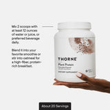 THORNE Protéine sans lactose : alternative végan et facile à digérer