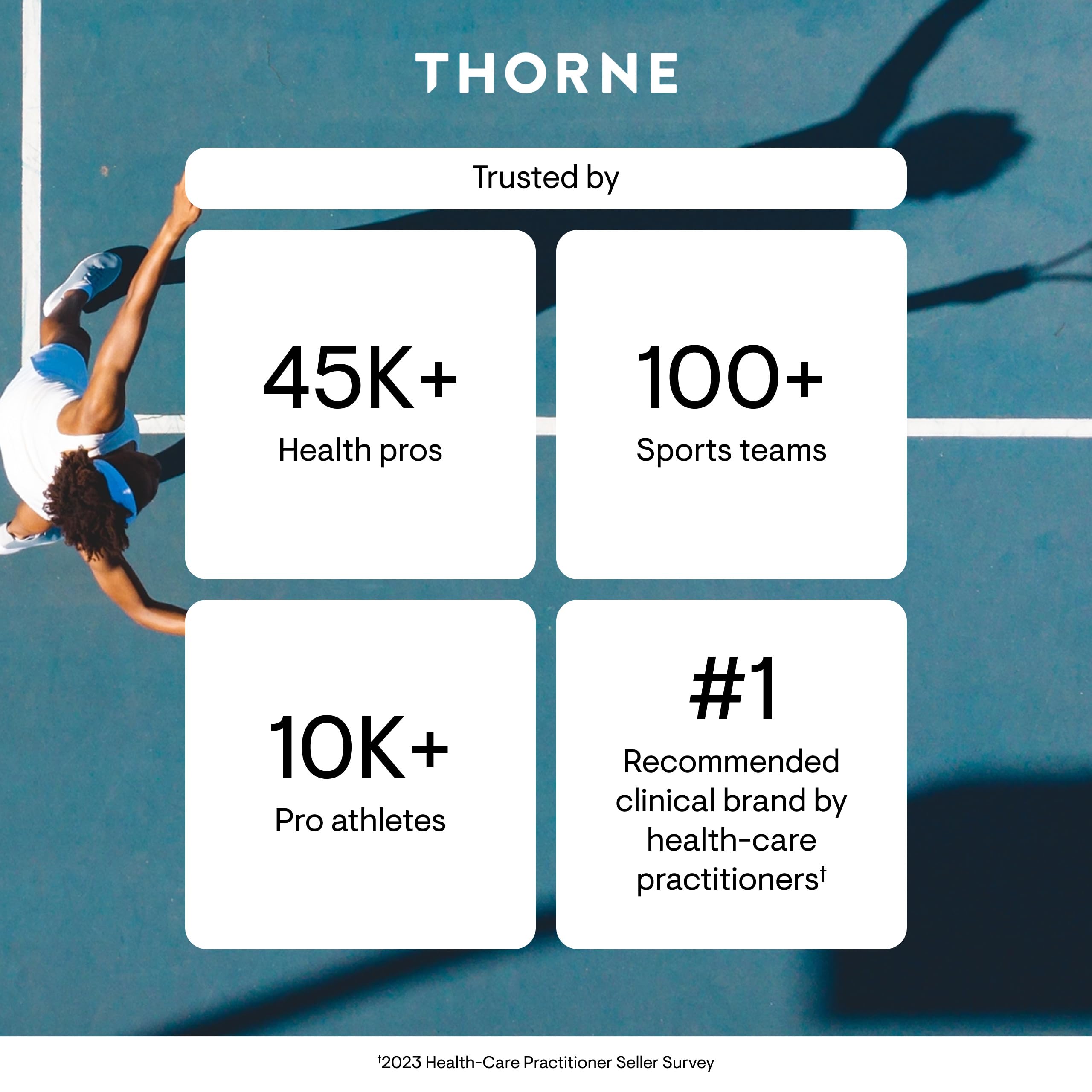 THORNE Protéine usage quotidien : complément pratique d’apport protéique