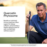 Gélules Thorne Quercetin Phytosome, format pratique pour votre routine quotidienne.