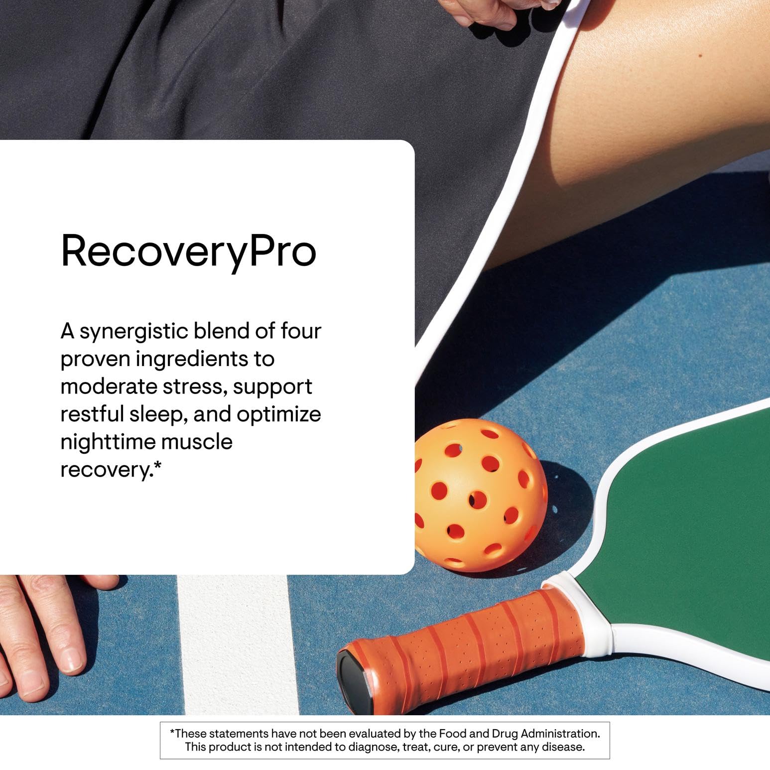 THORNE RecoveryPro – doseur indiquant la portion à utiliser après l entraînement