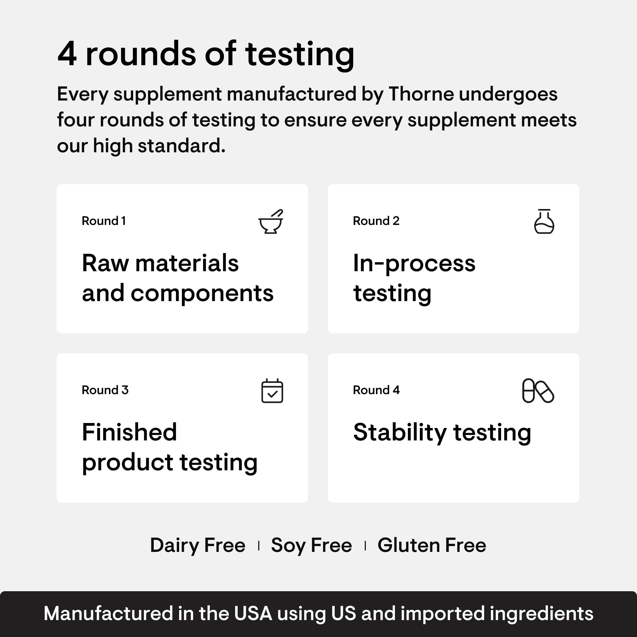 THORNE Super EPA – sans gluten sans lactose sans soja, option adaptée à certains régimes