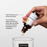 THORNE Vitamine K2 Liquid: système de dispense sûr.
