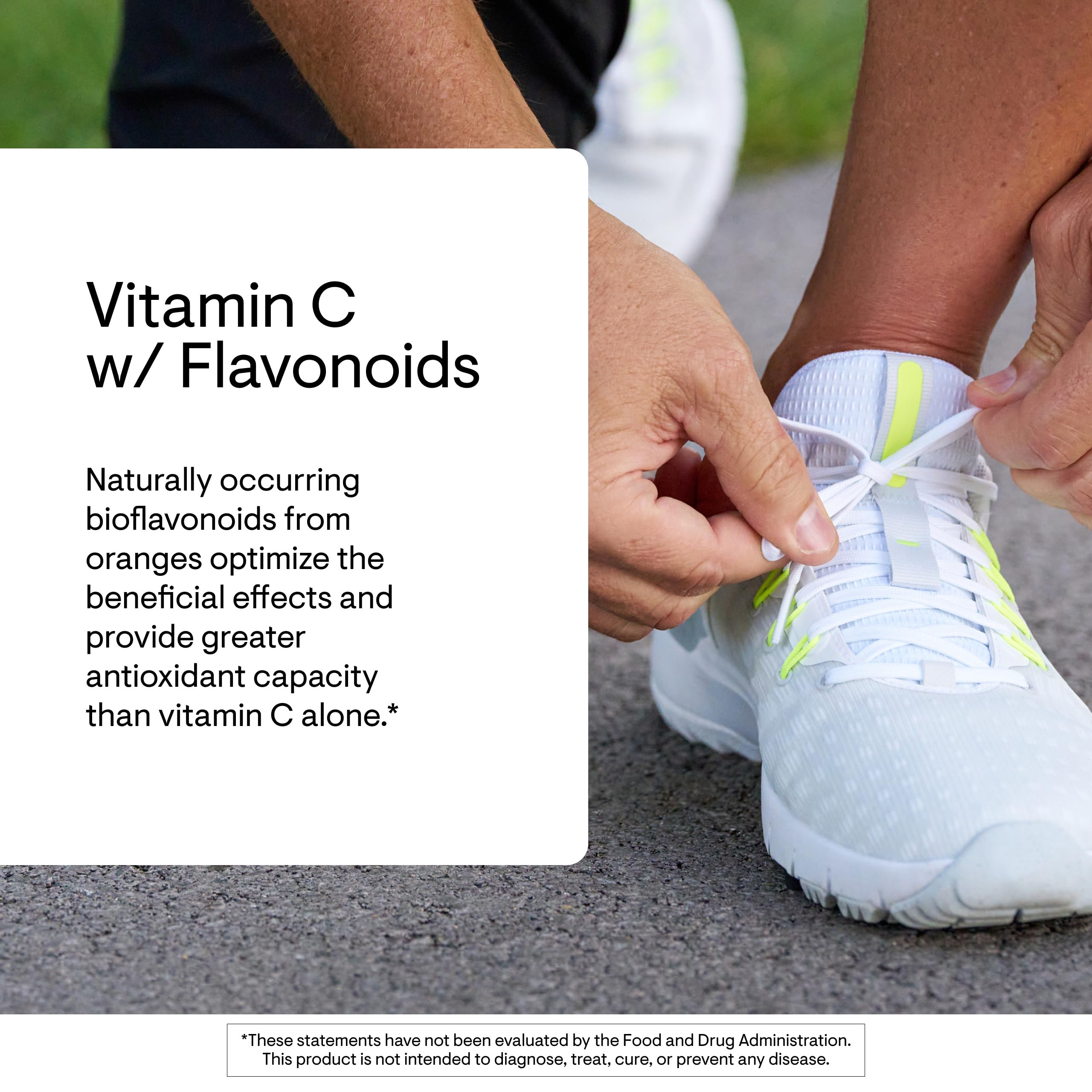 THORNE Vitamine C 500 mg – Composition naturelle avec bioflavonoïdes d'agrumes.