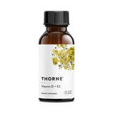 THORNE Vitamine D3-K2 liquide avec distributeur pour un dosage précis