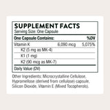 THORNE vitamine K1 et K2, ensemble de tablettes – formule complète pour la santé des os