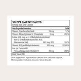 THORNE vitamines B6 B12 B9 – soutien métabolique quotidien.