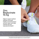 THORNE Zinc Bisglycinate 15mg — dosage quotidien, potentiel soutien du système immunitaire