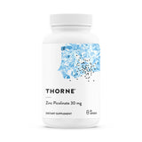 THORNE Zinc Picolinate 30 mg, bouteille prête à l'emploi pour le quotidien.