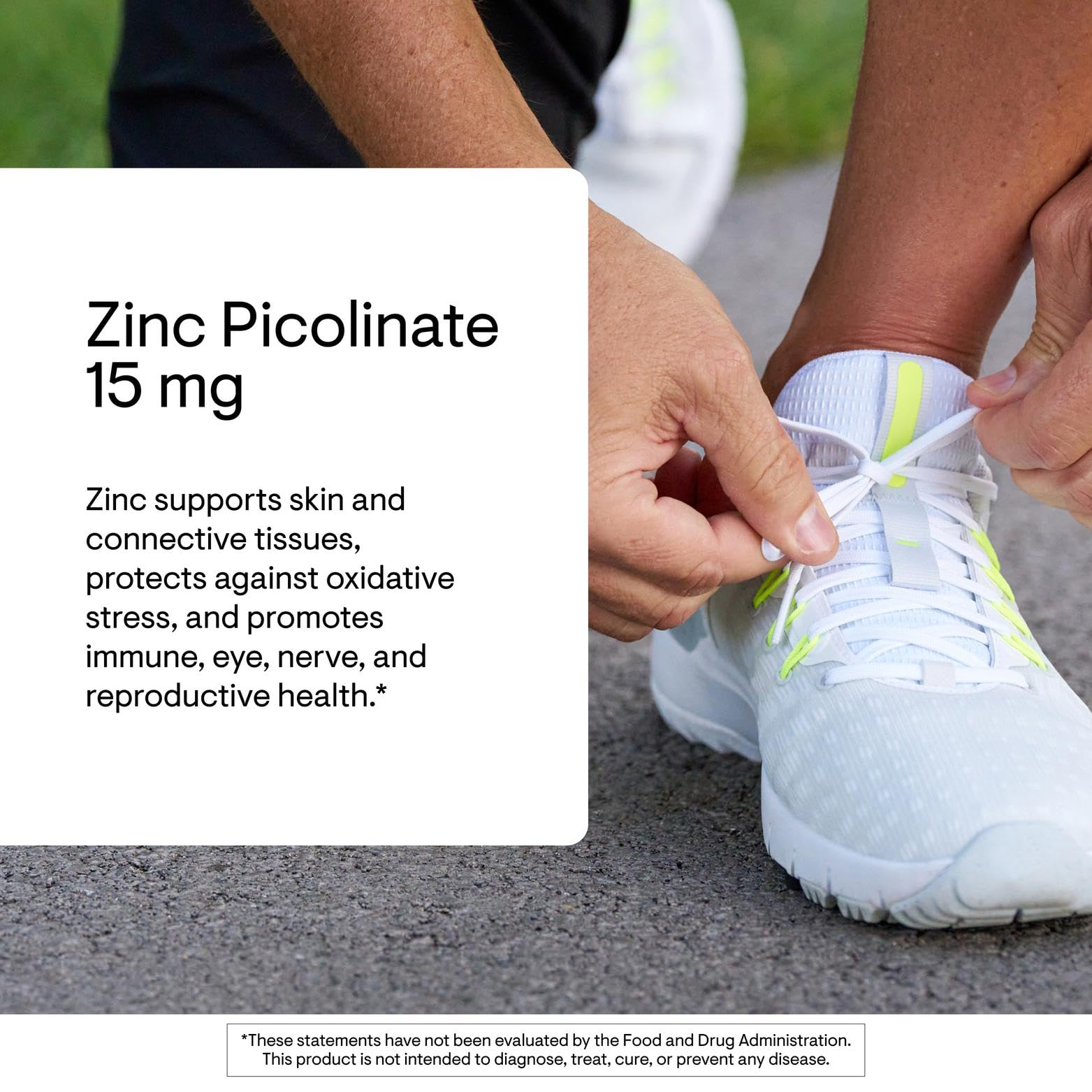 THORNE Zinc Picolinate – Étiquette lisible avec informations essentielles
