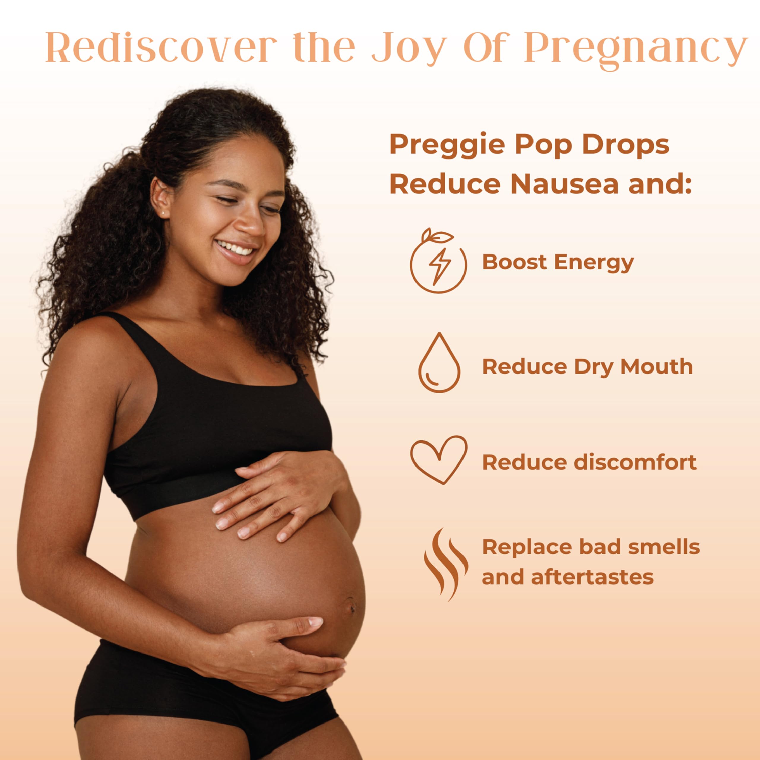 Three Lollies Preggie Pop Drops Plus contient 10 mg de vitamine B6 pour un soutien potentiel.
