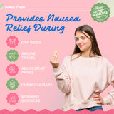 Three Lollies Queasy Drops — saveur framboise, option naturelle.