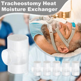 Confort respiratoire amélioré avec Threlaco HME pour trachéostomie.