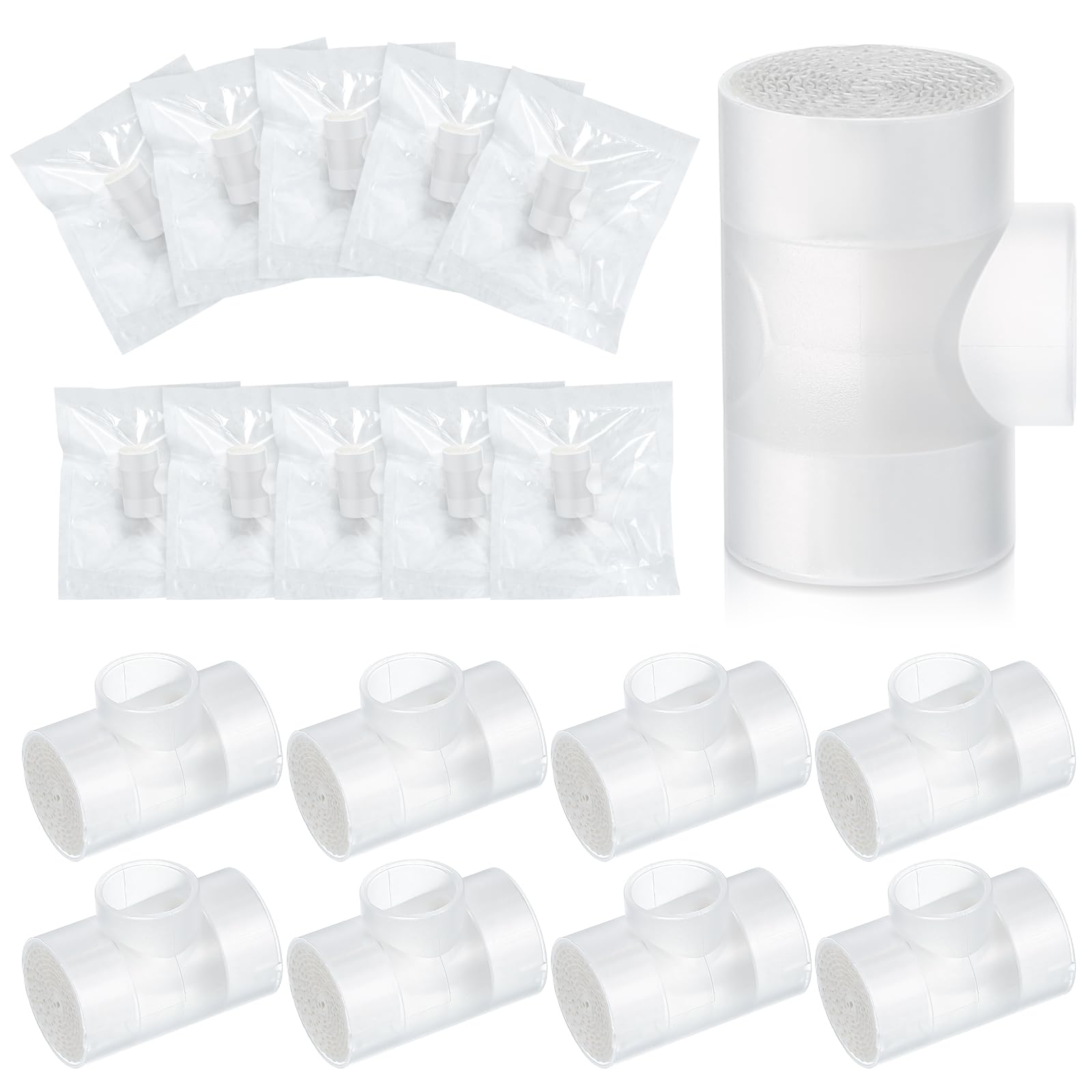 Threlaco HME trachéostomie, emballage individuel, hygiène fiable.