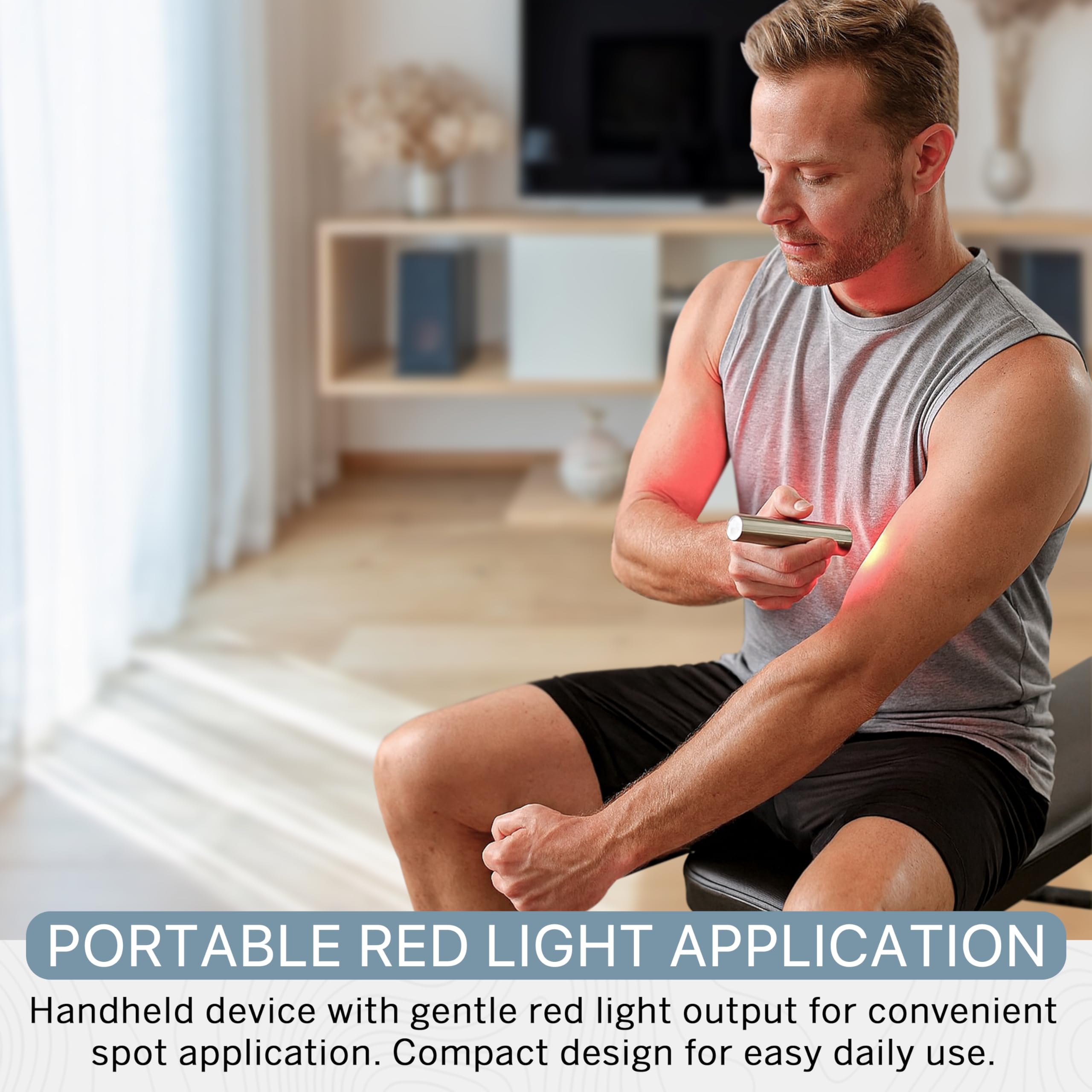 Thryve torche portable, pratique à emporter au bureau ou en voyage.