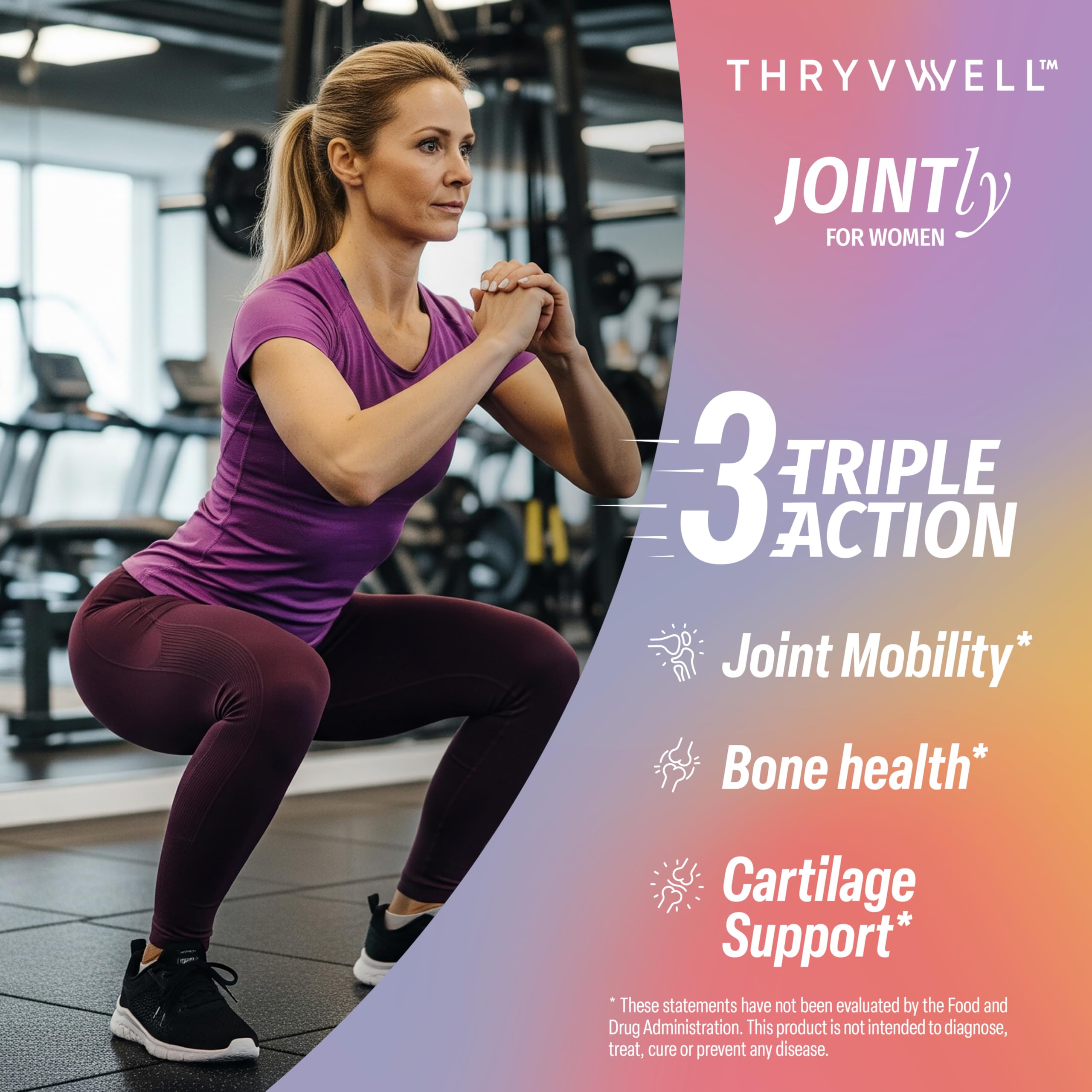 ThryvWell Jointly — Ingrédients clés pour soutenir la mobilité et le bien-être des articulations