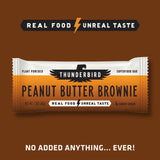 Barre Thunderbird texture chocolat et fruits secs, expérience gourmande et énergisante.