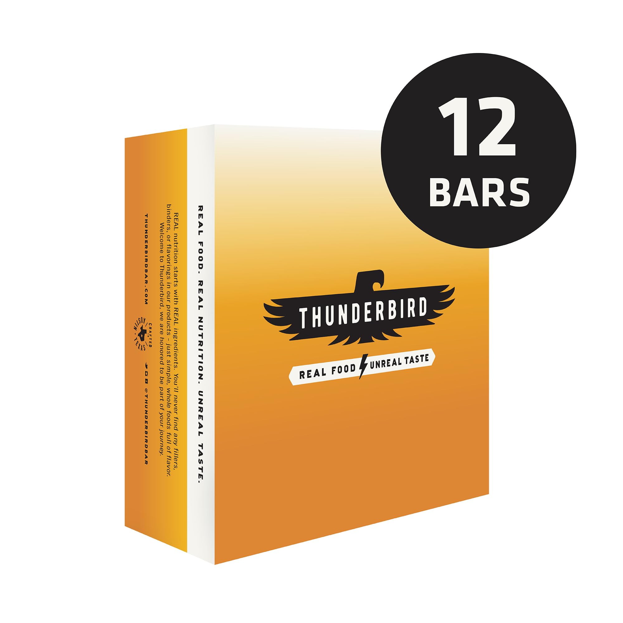 Mélange fruits secs et chocolat dans Thunderbird Bars pour douceur naturelle.