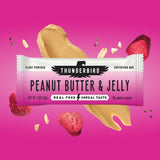 Le symbole sans gluten des Thunderbird Real Food Bars rassure sur le régime.