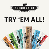 Sans lait et sans soja Thunderbird, choix pratique pour diverses habitudes.