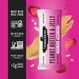 La saveur beurre de cacahuète et gelée des Thunderbird Real Food Bars séduit lors d'une pause gourmande.