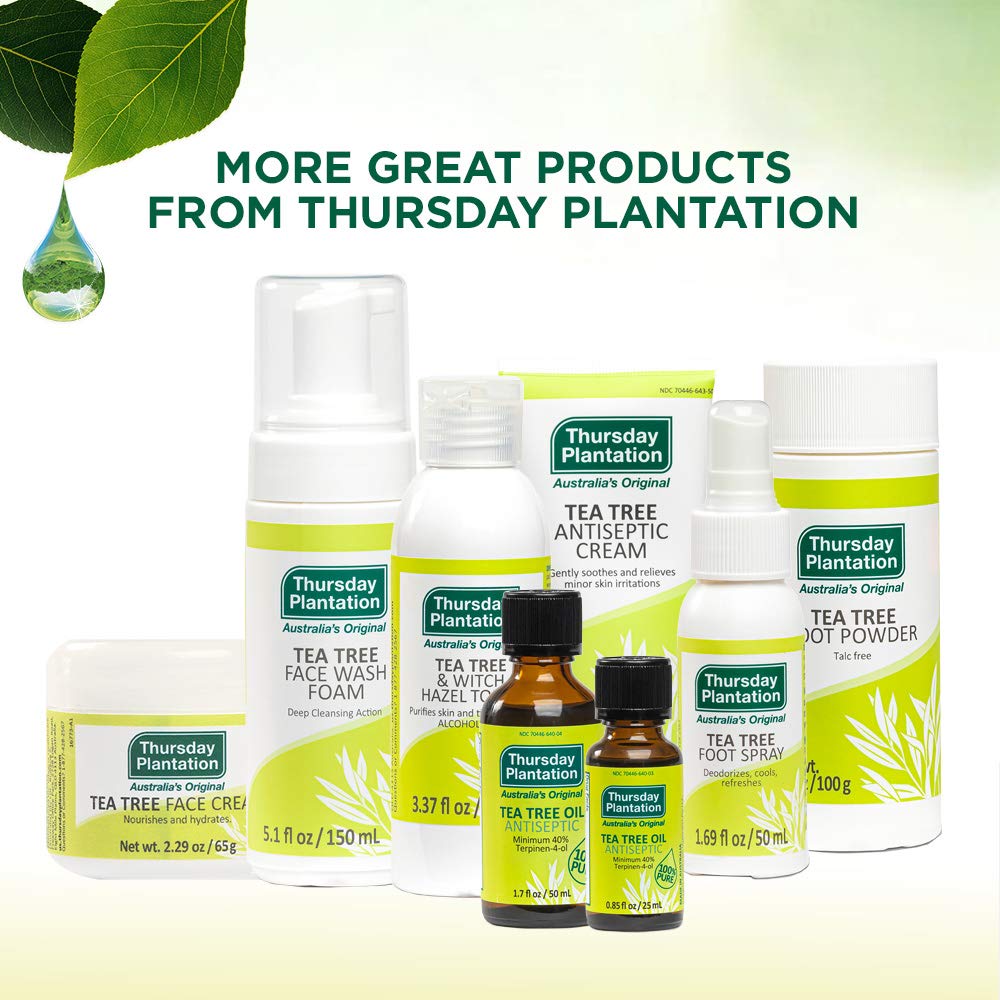 Bienfaits naturels de Thursday Plantation pour l'hydratation et l'éclat.