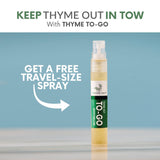 Thyme Out: psoriasis soin peau, peut apaiser les irritations.