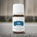 Young Living Thyme Vitality cuisson rapide apporte profondeur et caractère.
