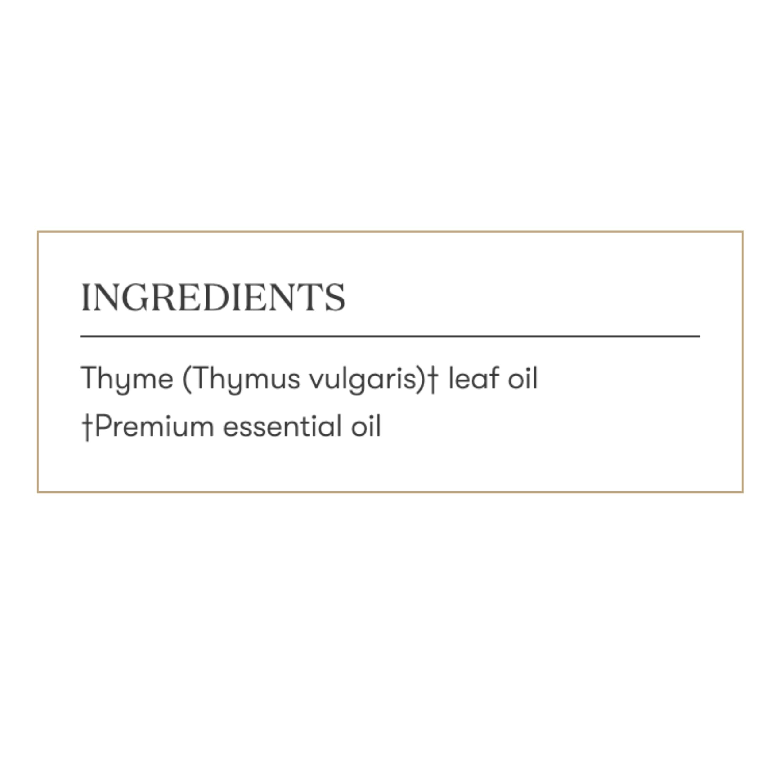 Young Living Thyme Vitality parfums aromatiques inspirant des assaisonnements créatifs.