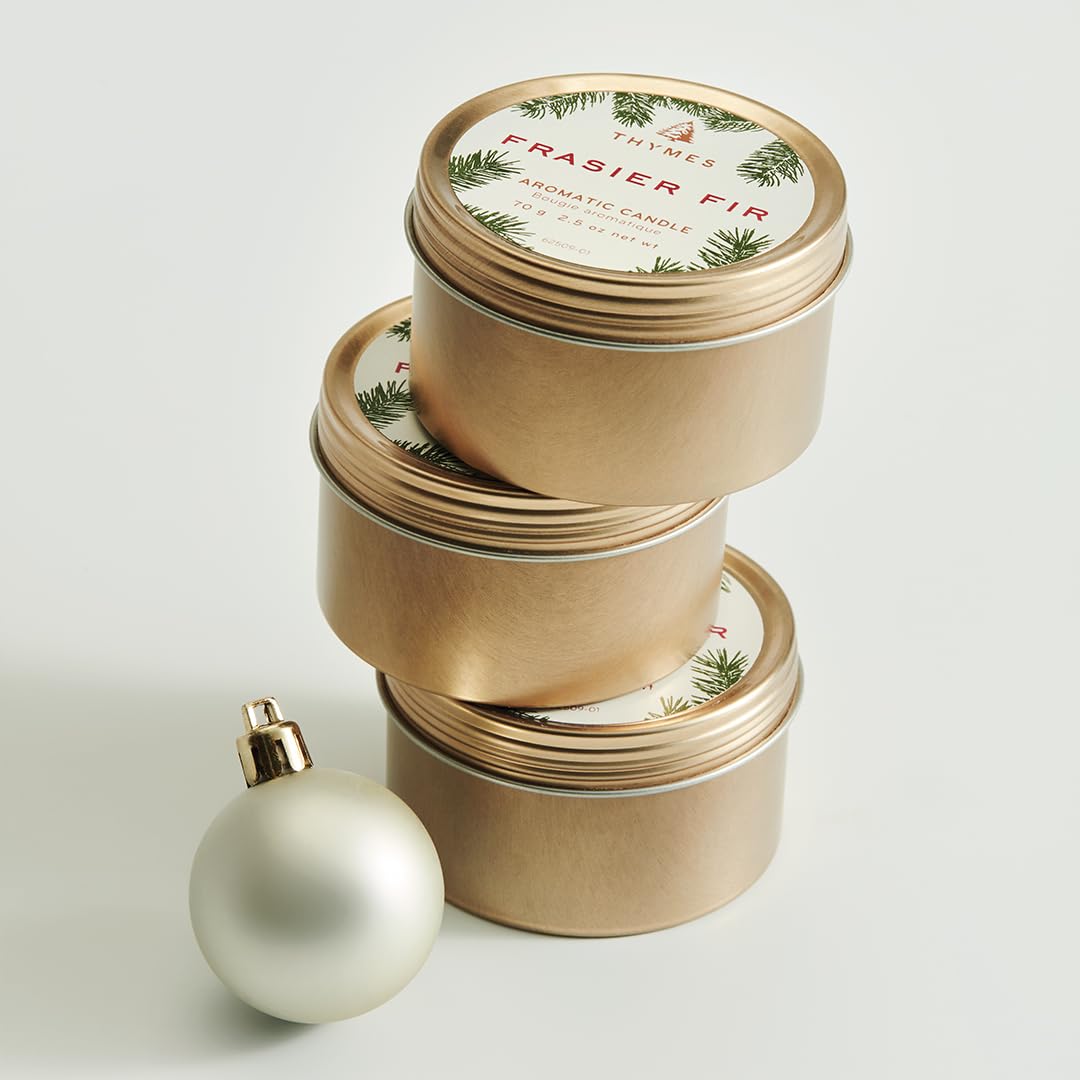 Frasier Fir Thymes, parfum hivernal boisé pour réchauffer votre espace.