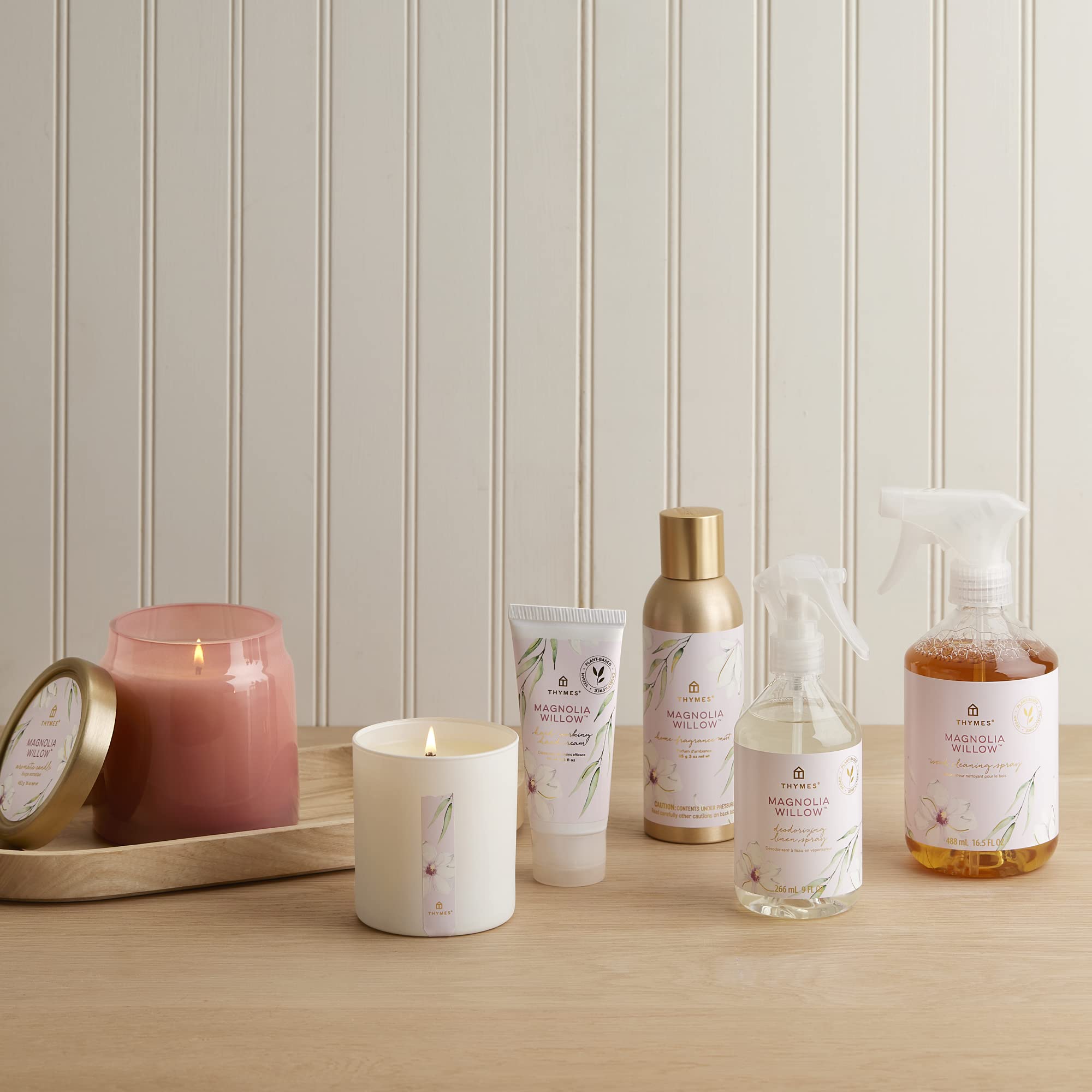 Thymes Magnolia Willow parfum d interieur, crée une atmosphère florale et apaisante