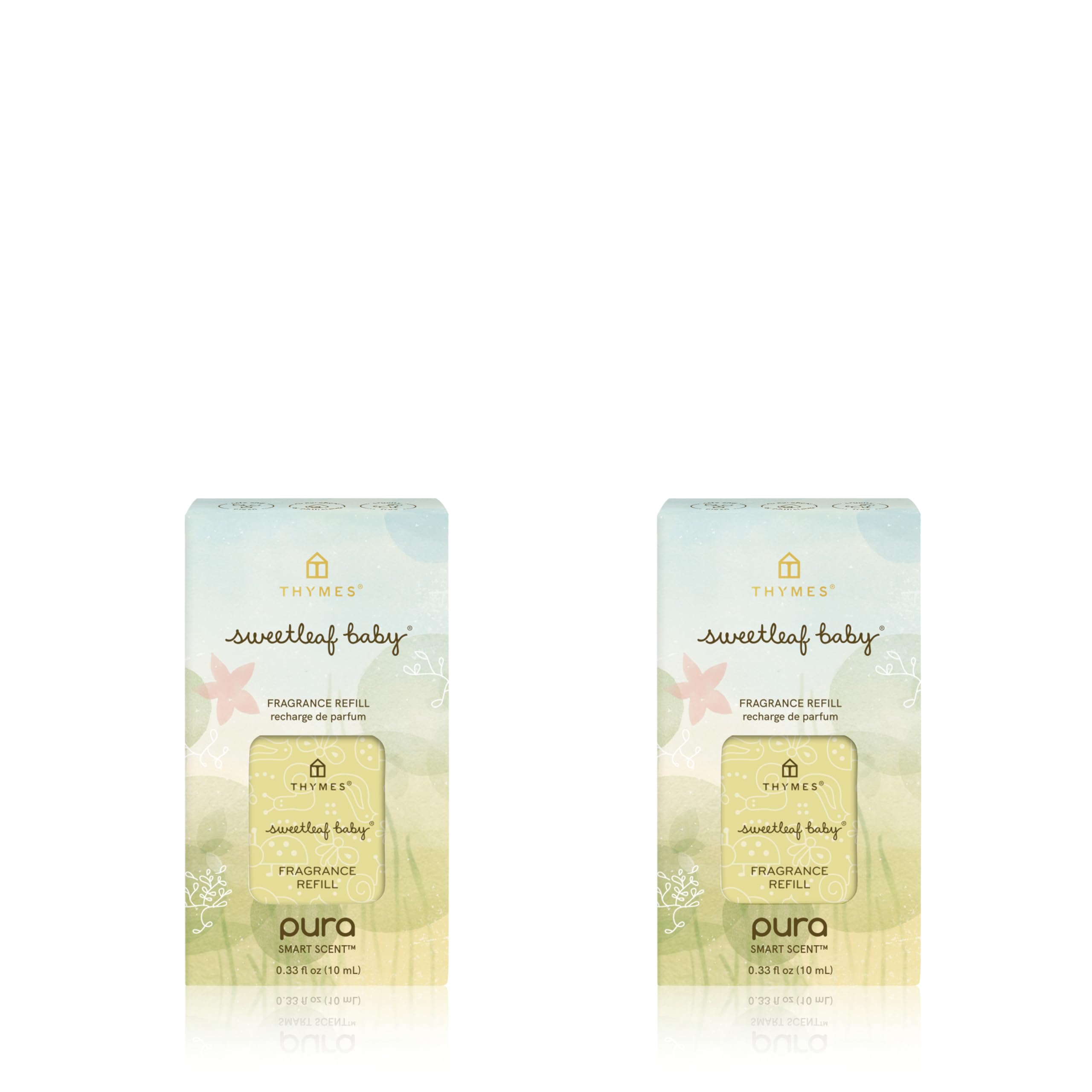 Thymes Pura recharges 2-pack aromatique pour une ambiance durable et personnalisable chez soi