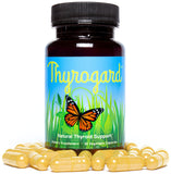 Thyrogard: emballage sans OGM, végan et sans gluten pour plus de clarté.