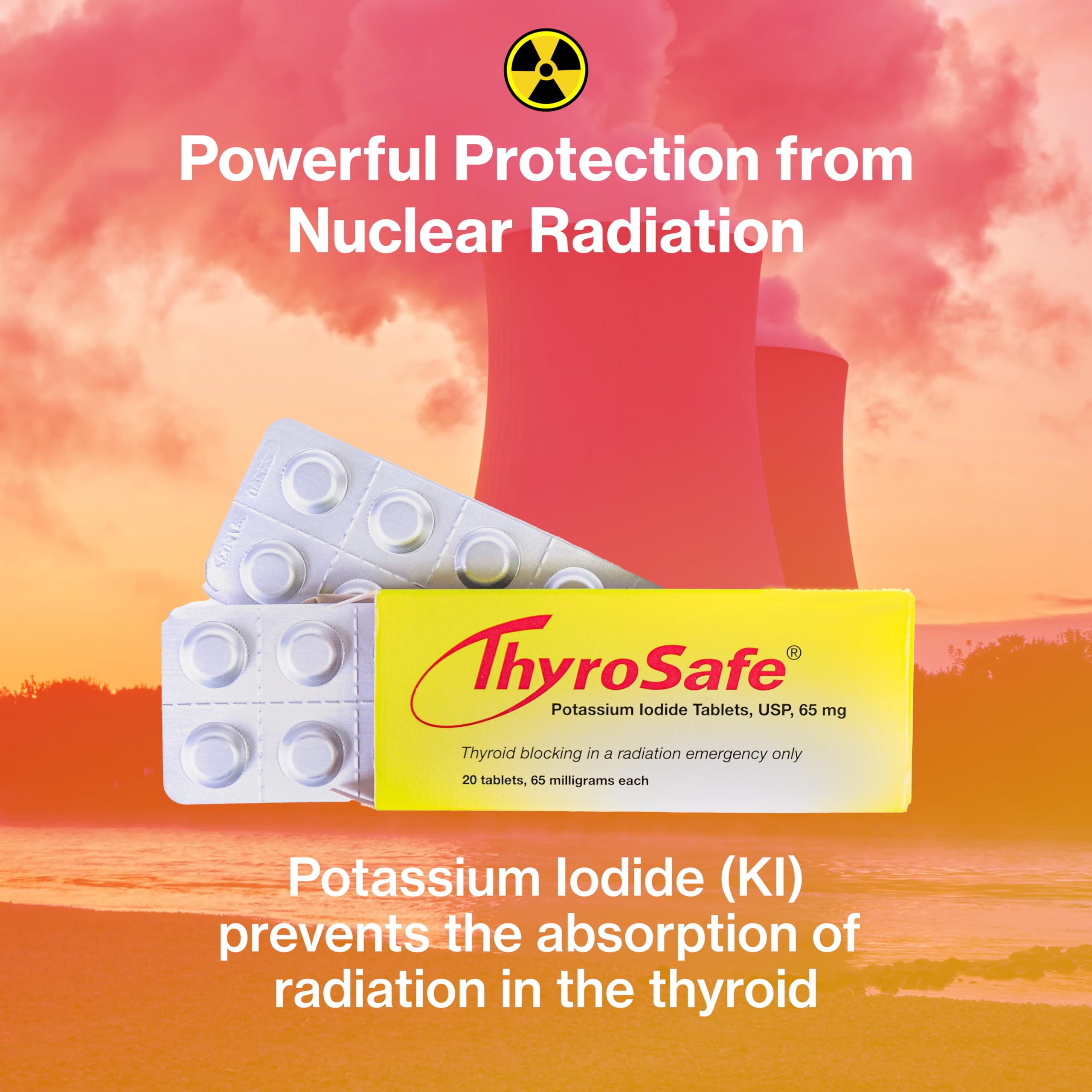 Tablettes divisibles ThyroSafe facilitant les dosages pour toute la famille.
