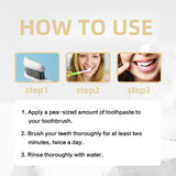 THZCU emballage dentifrice logo, représentation de la marque sur l’emballage.