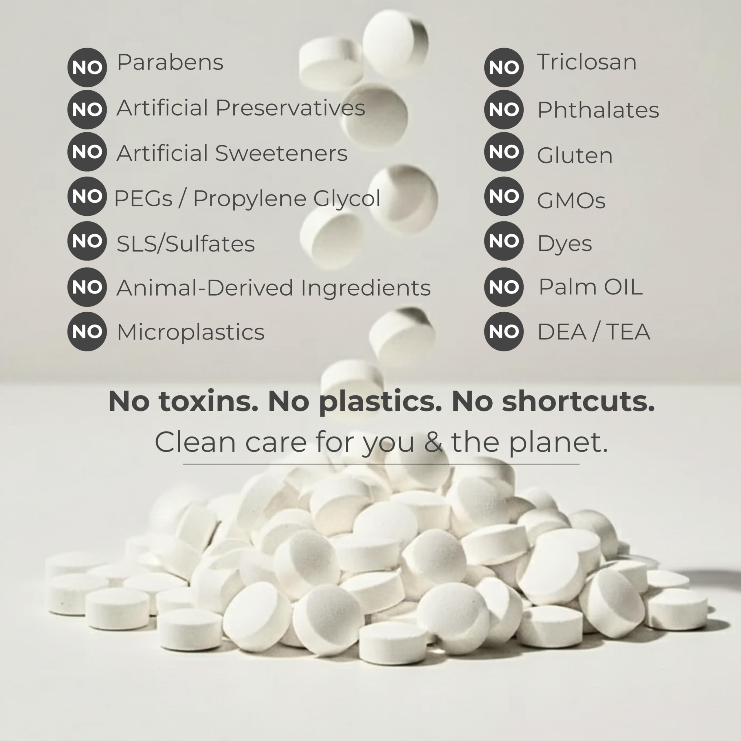 Emballage papier recyclable des tablettes TIDALOVE.