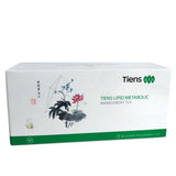 TIENS Lipid Metabolic Tea, boîte élégante prête à infuser, pause bien-être quotidienne.