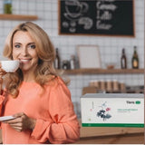 TIENS Lipid Metabolic Tea, étui imprimé et présentation soignée.