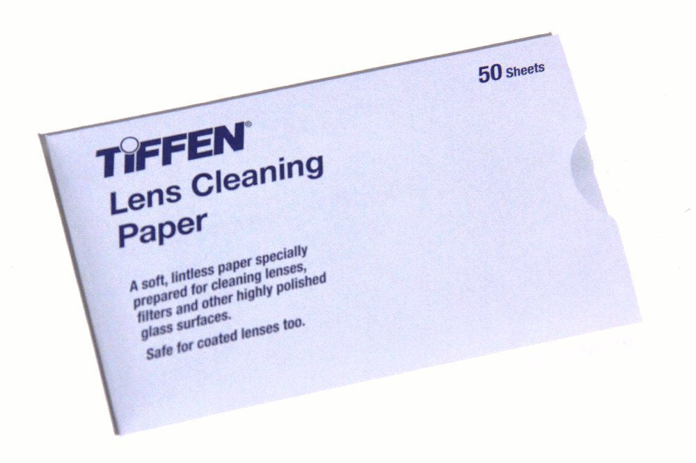 Tiffen papier-nettoyage-lentilles-compact: format pratique pour sacs photo.