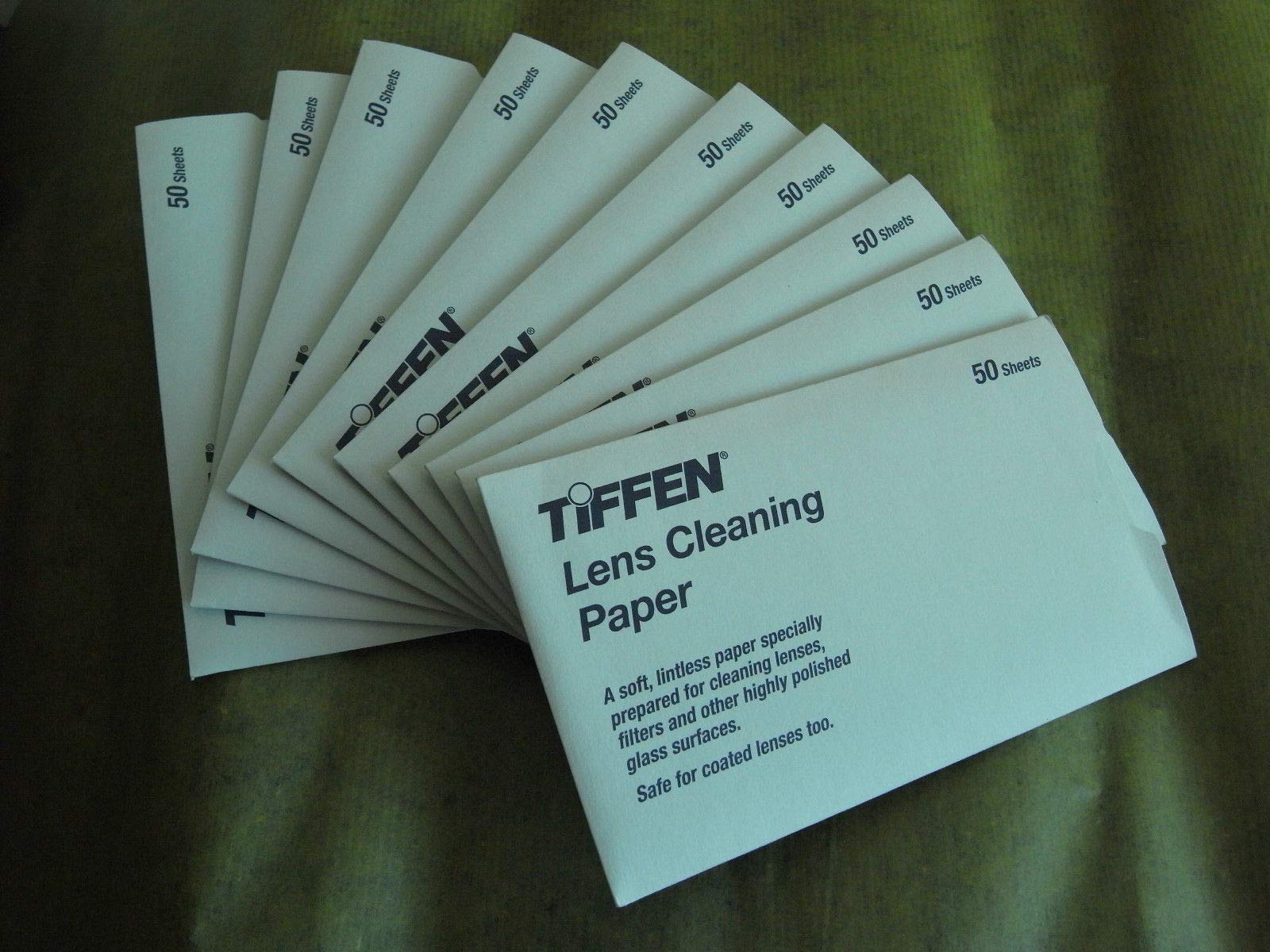 Tiffen papier-nettoyage-lentilles-qualite-professionnelle: nettoyage fiable au quotidien.