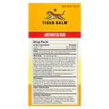 Tiger Balm Arthritis Rub – camphre et menthol apportant une sensation rafraîchissante.