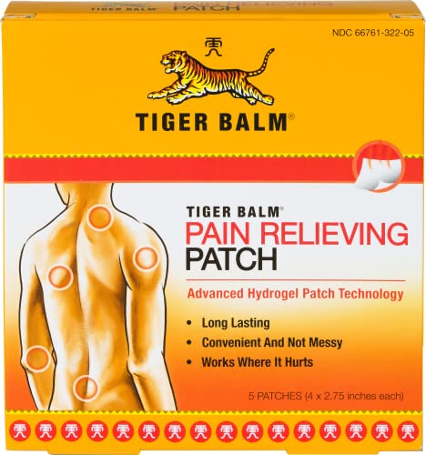 Tiger Balm pansement antidouleur, confort d’application rapide et discrète
