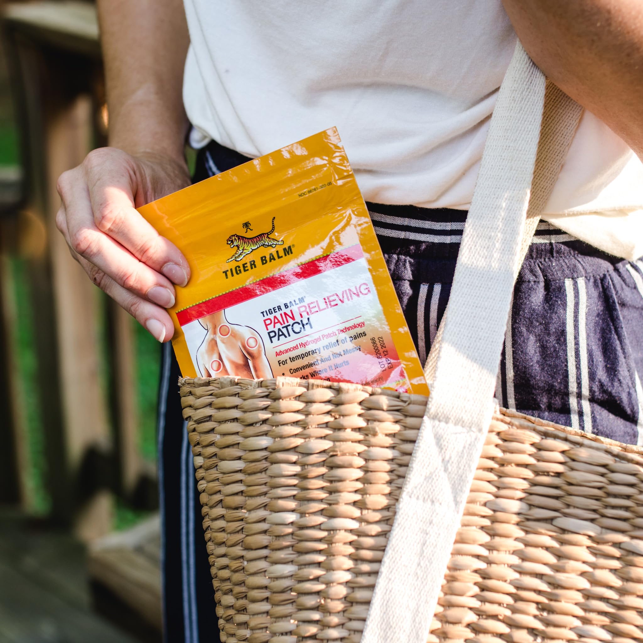 Tiger Balm pansement antidouleur, soulagement du cou