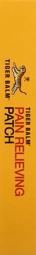 Tiger Balm pansement antidouleur, adapté pour le cou et les épaules