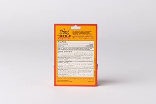 Tiger Balm Pommade : apaisement musculaire après l'exercice grâce à sa texture chaude.