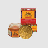 Tiger Balm rouge, arôme cannelle, formulation herbacée pour le confort musculaire.